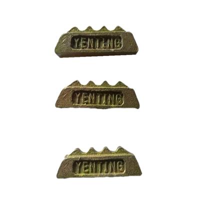 China Aluminum Precision Wax Casting Alloy Bucket Tooth Casting Lost Steel Pin Processing Drawings and Samples to be Customized for sale