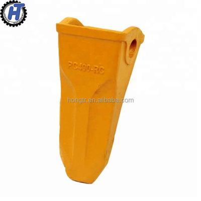 China Crawler Excavator / Bulldozer Excavator Bucket Teeth PC400 Bucket Point 14152TL for sale