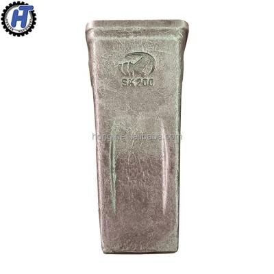 China Excavator / crawler bulldozer mini excavator teeth tip for kobelco SK100 SK200 SK210 bucket teeth for sale