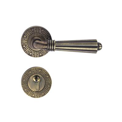 China Apartment Oriental Design Bedroom Apartment Lock Door Antique Mortise Lock for Entrance and Bedroom Wooden Door for sale