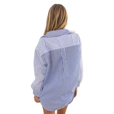 China Professional Manufacturer New Anti-pilling Fashion Tops Blouse Summer Plaid Shirts Pattern for Women for sale