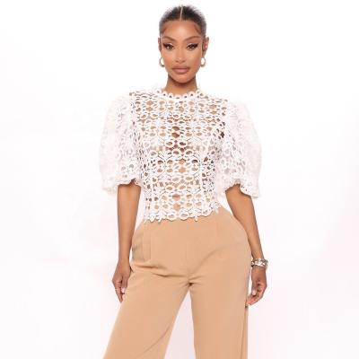 China QUICK DRY hollow out sexy summer tops for ladies for sale