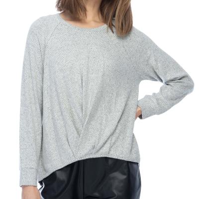 China QUICK DRY Single Solid Long Sleeve Tops For Home-port for sale