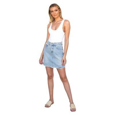 China Lady Breathable Sustainable Adults Customized Casual Women's Fashion Price Breathable Skirts for sale