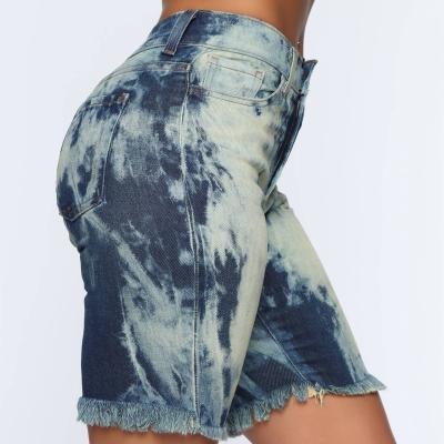 China Clash Light Blue and Dark Blue New Arrival Denim Special QUICK DRY Fashionable Shorts for sale