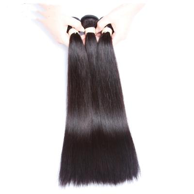 China Silky Straight Double Wave Virgin Human Hair Weft Extension , Cuticle Aligned Hair Extension for sale