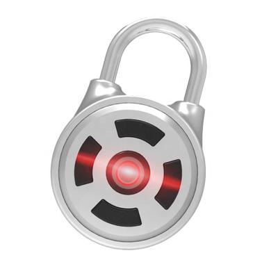 China Bag High Performance Battery Power App Door Small Easy To Use Zinc Alloy Keyless Smart Padlock for sale
