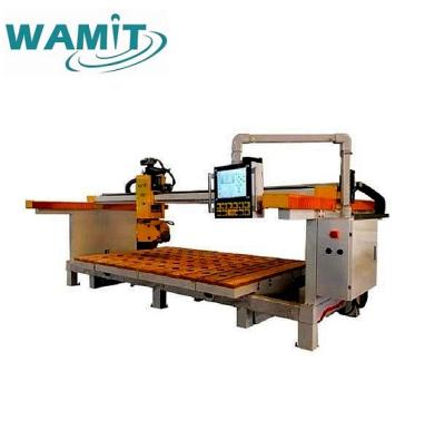 China A ponte de pedra de mármore do Cnc da linha central da máquina de corte 5 da bancada 100MM viu à venda