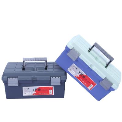 China Tools Box High Quality Double-Layer Art Toolbox Hardware Storage Box Portable Plastic Storage for sale