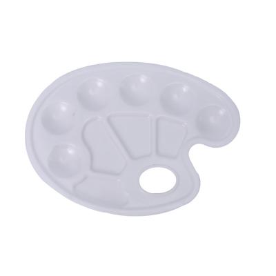 China New Design Plastic Paint Palette For Acrylic Watercolor Color Painting for sale