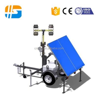 China solar charging ignition tower with AGM batteries HSSLT12000 for sale