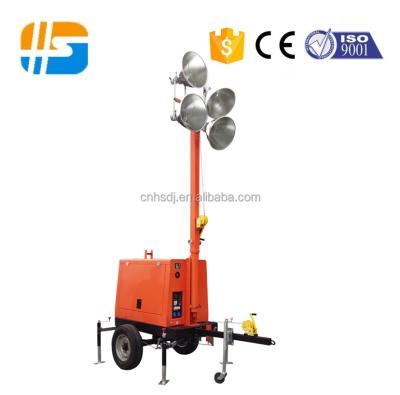 China Construction Light Tower Generator HS LT 1200 for sale