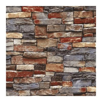 China Modern 3d Brick Wallpaper Roll Kitchen Wallpaper Home Decoration for sale