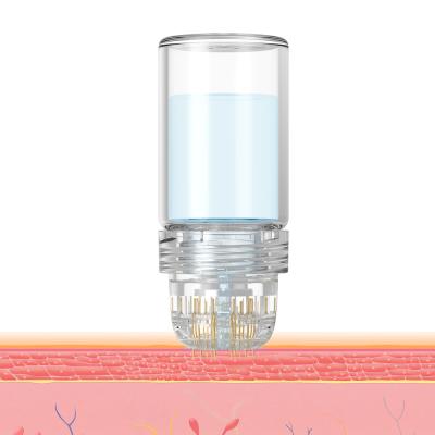China Stamp 20 Skin Rejuvenation HN20 Hydra Needle Gold Derma Pin Titanium Microneedling Beauty Tools and Personal Care for sale