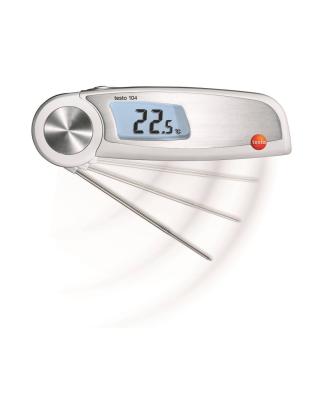 China Testo 104 - Waterproof food thermometer Order-Nr. 0563 0104 Temperature measurement One Year Warranty with good rate for sale