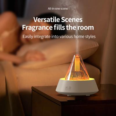 China ABS Atmosphere Vuurvlambevochtiger 80 ml met 2/4/6 uur Timer Instelling Te koop