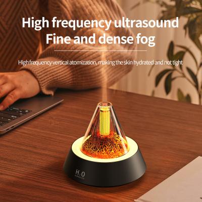 China Lava Aromatherapy Air Humidifier 80ml with Timer Setting 2/4/6 Hours for sale