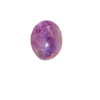China Europe Crystal Opens Amethyst Palm Natural Polished Stone Crystal Hand Play Stones for sale