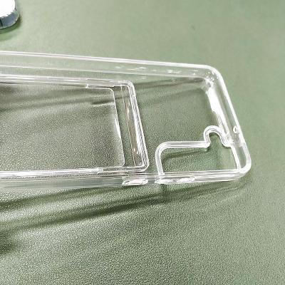 China Shockproof Unique Design Transparent Card Slot Holder Case For iPhone 11 12 13 Phone Cases With Card Holder for sale