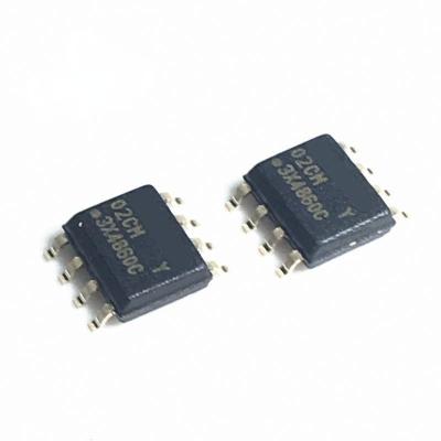 China / Original AT24C02 AT24C02C-SSHM-T 02CM EEPROM Serial Port 2KB SOP8 for sale
