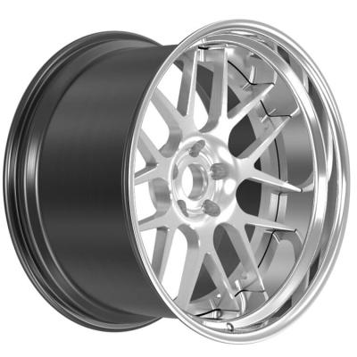 China A6061-T6 Aluminum Alloy Barrel Brushed Rim Polished 21