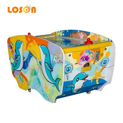 China Plastic+metal+wood Electronic score counter kids coin operated ice hockey table arcade games machine for sale
