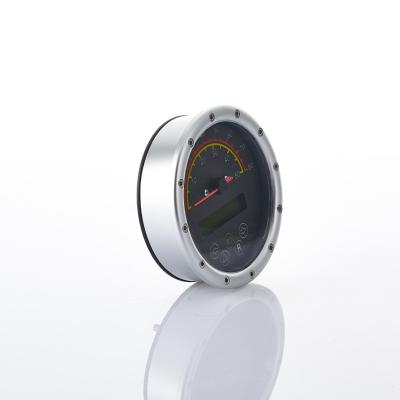 China Protocal HD LCD Screen Available Speed Multi-Function Radio BOX Motorcycle PEsp-80km/h Digital Display Electric Tachometer for sale