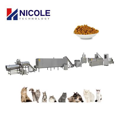 China Big Capacity Dog Cat Pet Food Extruder Machine Fully Automatic for sale