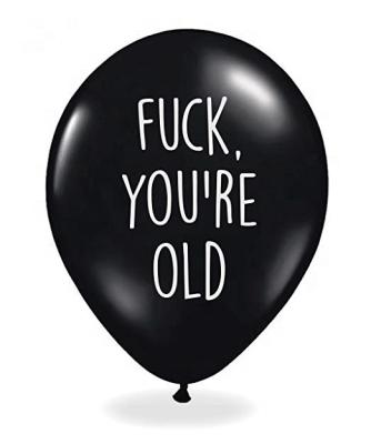 China Cool black funny hota sale birthday decorations amazed festival decoration for adults party for sale