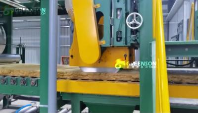 China Panel de lana mineral máquina de tablero de lana basáltica línea de producción de lana de roca en venta
