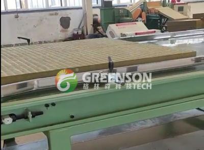 China Fully Automatic Construction Material Production Line For Mineral / Rock / Stone / Basalt Fiber Wool Board for sale