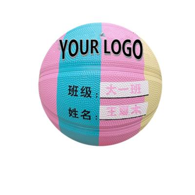 China Wholesale Custom Rubber Basketball Brand Training Basketball Ball for sale