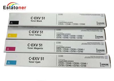 China C-EXV51 Canon Reemplazo de toner para copiadora de imagen de la impresora IR de CanonRUNNER ADVANCE IR-C5535i en venta
