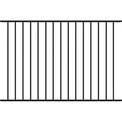 China ECO FRIENDLY Cheap Pool Fencing For Yards Faux Wrought Iron Fence Panels Residential Aluminum Fence for sale