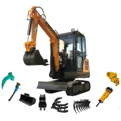 China Hot Sale 1.8Ton 2.2Ton 2.5 Ton Mini Bagger Digger Mining Infrastructure Projects Mini Excavator 1.8 Ton for sale