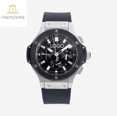 China Stainless Steel Sapphire Mirror Glass Rolx Luxury Mens Watch Perpetual Calendar 3A+ Hub Style Quartz Mechanical Watch for sale