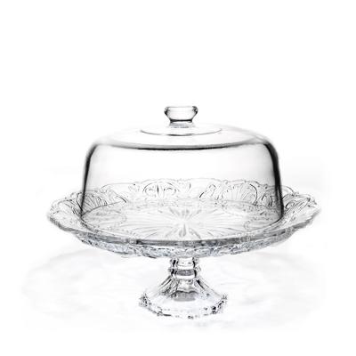 Chine Support en verre de gâteau de Multifuntional d'utilisation de restaurant pour le gâteau du Monaco à vendre