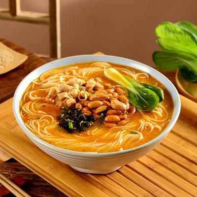 China Sésamo picante Ramen não frito Noodles instantâneos Sabor a sésamo aromático (sem ingredientes animais) à venda
