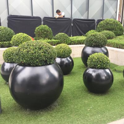 China OEM ODM Stainless Steel Flowerpot Waterproof Large Metal Garden Containers for sale