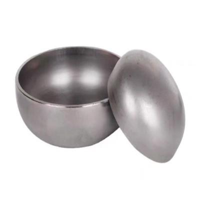 China ASTM A403 Klasse WP304 Sch-STD ASME B16.9 Roestvrijstalen buisbehangen Metalen achterste lassen CAP Te koop