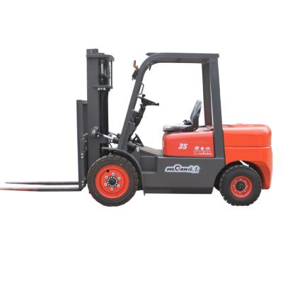 China Construction works 3 ton lithium battery electric forklift forklift with attachment for sale