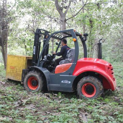 China Factory 4WD Rough Terrain Diesel Forklift for sale