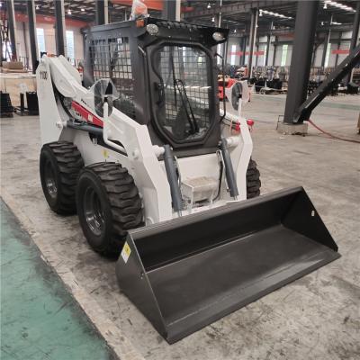 China Chinese Building Material Stores Best Price WT1100 Skid Steer Track Wheel Loader for sale