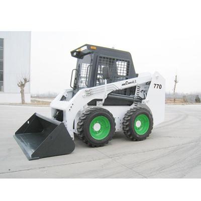 China Factory CHINA ENGINE4C6 OR 4D35G 48KW WT770 Pneumactic Tire Skid Steer Loader for sale