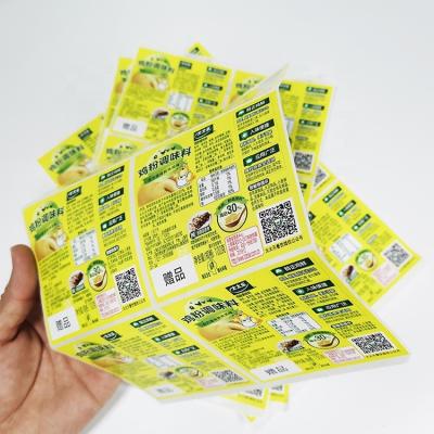 China Customized Anti Freezing Adhesive Glue Label Material The Ultimate Solution for CMYK Printing Needs for sale