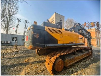 China 50 Tons 550LVS Used Hyundai Excavator Stable Operation With Bucket Capacity 3.6m3 for sale