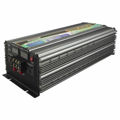 China 6000W modify sine wave off grid tie solar system micro inverter for sale