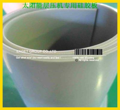 China Solar lamination silicone rubber sheet for sale