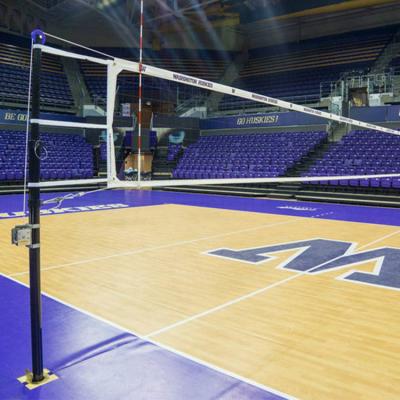 China indoor outdooor / FIBA approved wood sports flooring synthetic volleyball court tiles flooring indoor wood standard Macwood flooring for sale