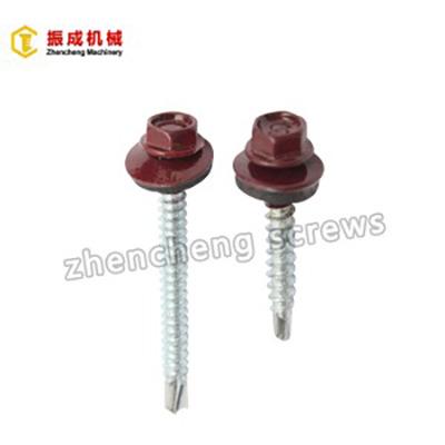 China Self-tapping HEX hex screws and Self-drilling screws for sale